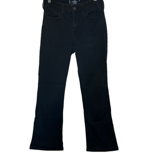 Hollister Black Flare Wide Leg Jeans